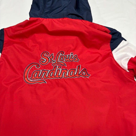 MLB St Louis Cardinals Carl Banks G-III Full Zip Up Windbreaker Jacket Womens M - Picture 7 of 10